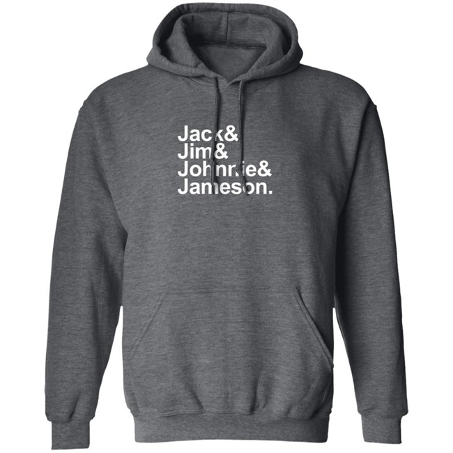 Jack Jim Johnnie Jameson Tee Shirt Jack Jim Johnnie Jameson Tee Shirt