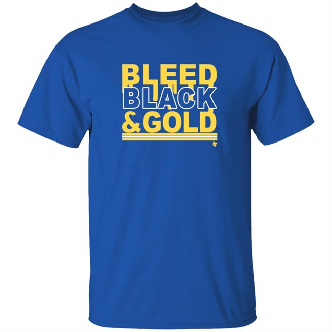 Bleed Black And Gold T Shirt Hoodie Bleed Black And Gold T Shirt Hoodie