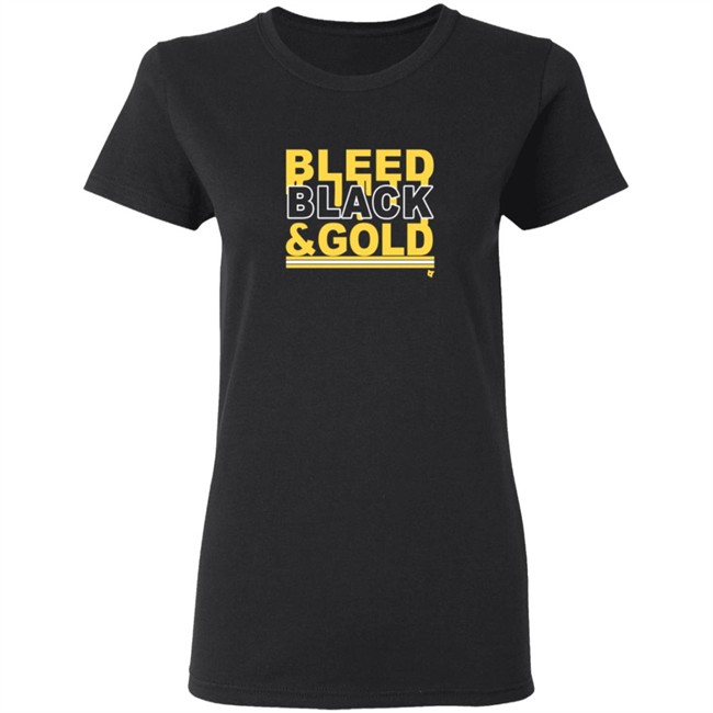 Bleed Black And Gold T Shirt Hoodie Bleed Black And Gold T Shirt Hoodie