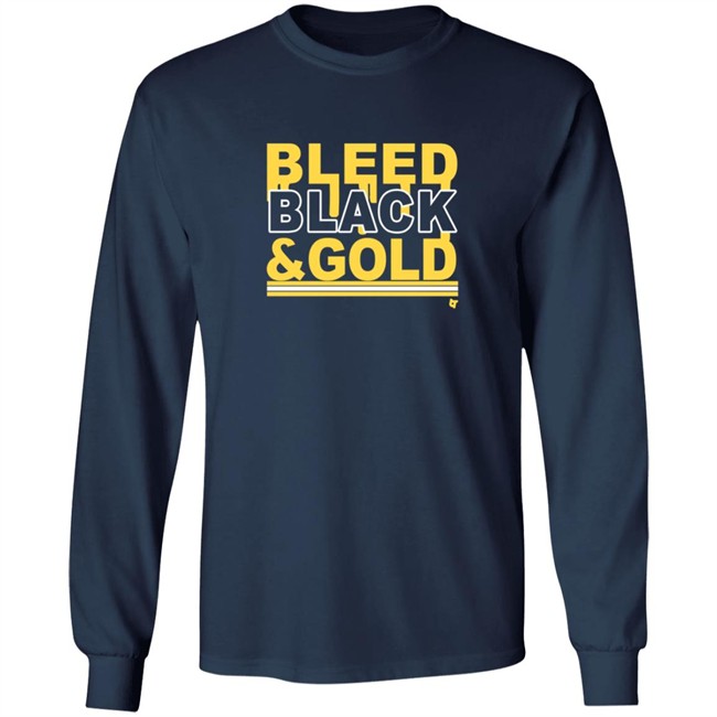 Bleed Black And Gold T Shirt Hoodie Bleed Black And Gold T Shirt Hoodie