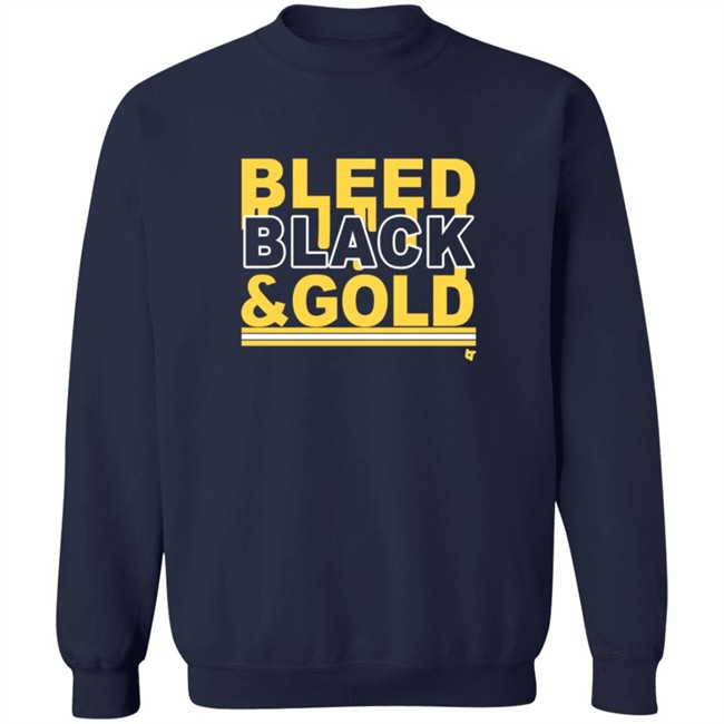 Bleed Black And Gold T Shirt Hoodie Bleed Black And Gold T Shirt Hoodie