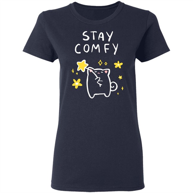 Lilypichu Merch Temmies Flowers And Stars Black T Shirt Lilypichu Merch Temmies Flowers And Stars Black T Shirt