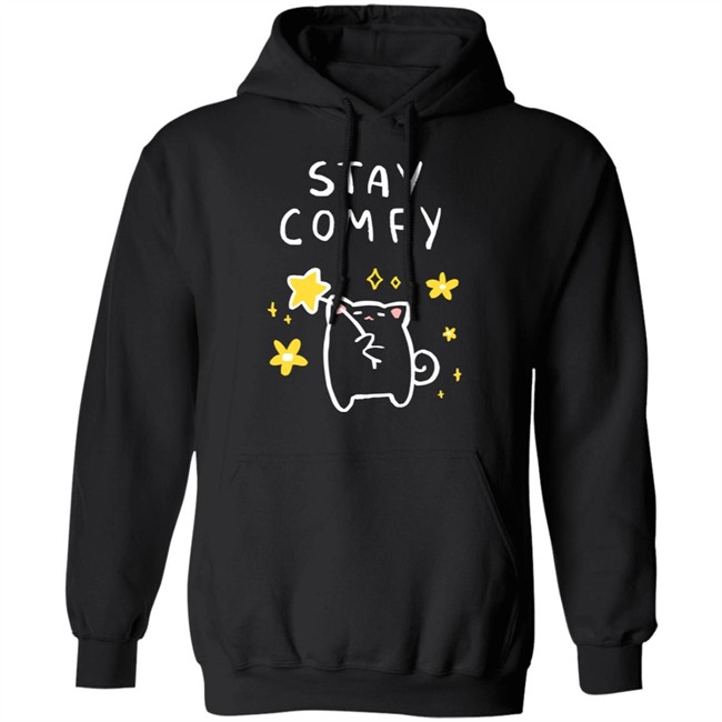 Lilypichu Merch Temmies Flowers And Stars Black T Shirt Lilypichu Merch Temmies Flowers And Stars Black T Shirt