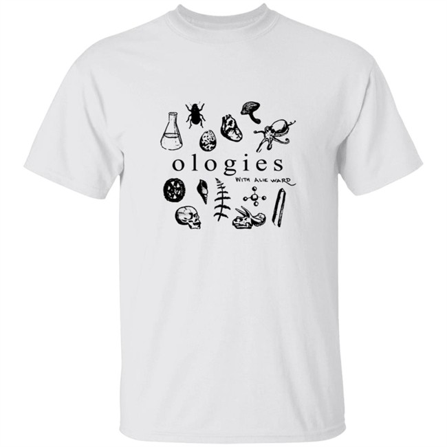 Ologies Merch Ologies Logo With Alie Ward Shirt Ologies Merch Ologies Logo With Alie Ward Shirt
