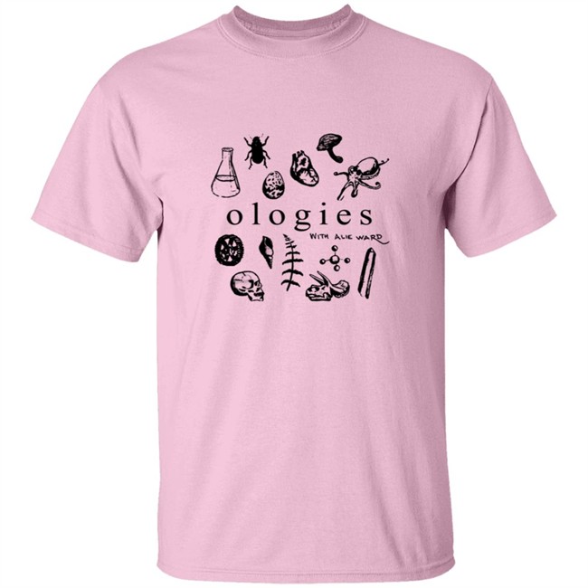 Ologies Merch Ologies Logo With Alie Ward Shirt Ologies Merch Ologies Logo With Alie Ward Shirt