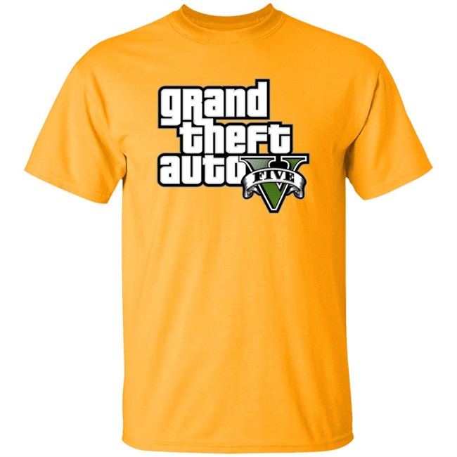 Grand Theft Auto V Logo Tee Shirt Hoodie Grand Theft Auto V Logo Tee Shirt Hoodie