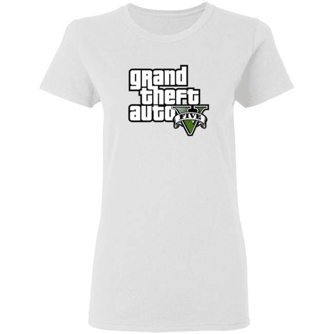 Grand Theft Auto V Logo Tee Shirt Hoodie Grand Theft Auto V Logo Tee Shirt Hoodie