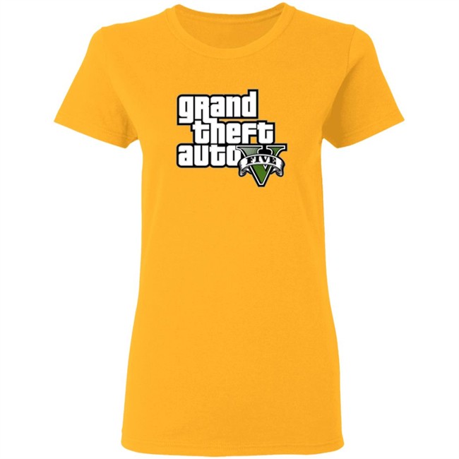 Grand Theft Auto V Logo Tee Shirt Hoodie Grand Theft Auto V Logo Tee Shirt Hoodie