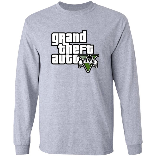 Grand Theft Auto V Logo Tee Shirt Hoodie Grand Theft Auto V Logo Tee Shirt Hoodie