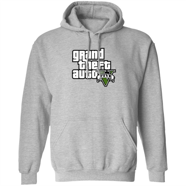 Grand Theft Auto V Logo Tee Shirt Hoodie Grand Theft Auto V Logo Tee Shirt Hoodie