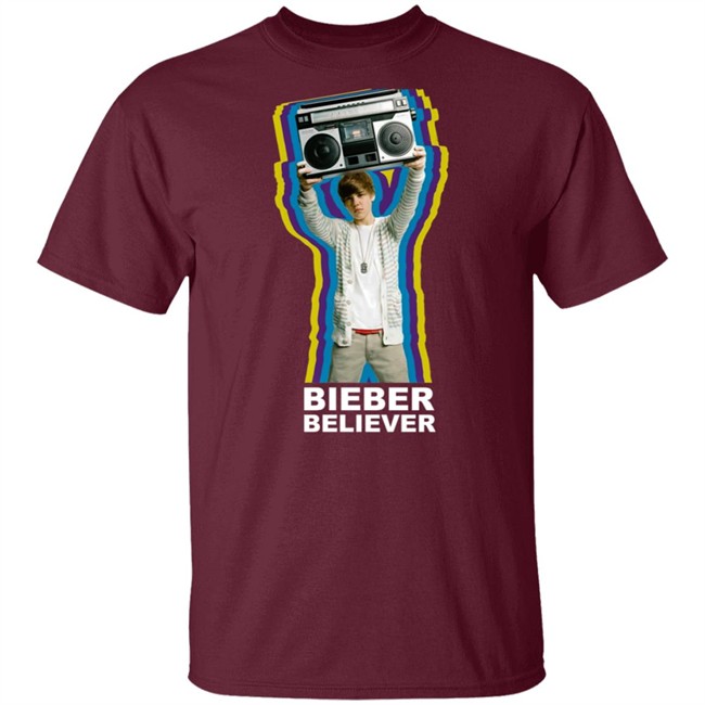 Bieber Believer Merch Boombox T Shirt Hoodie Bieber Believer Merch Boombox T Shirt Hoodie