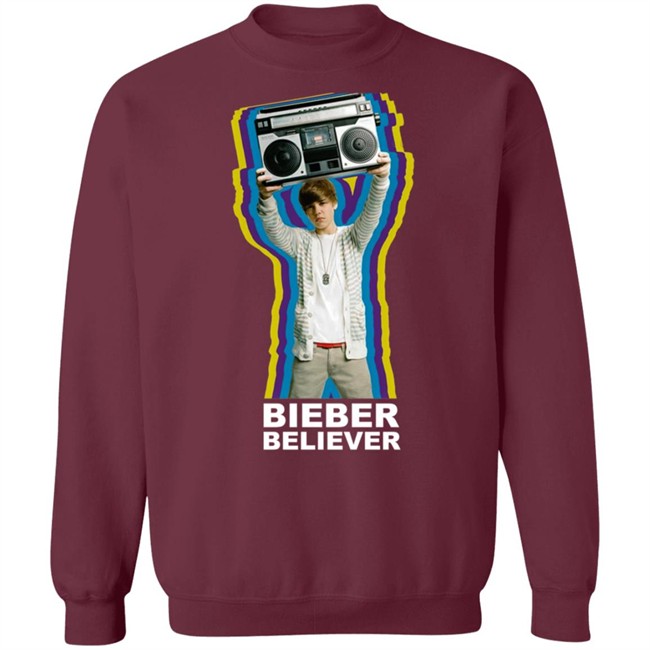 Bieber Believer Merch Boombox T Shirt Hoodie Bieber Believer Merch Boombox T Shirt Hoodie