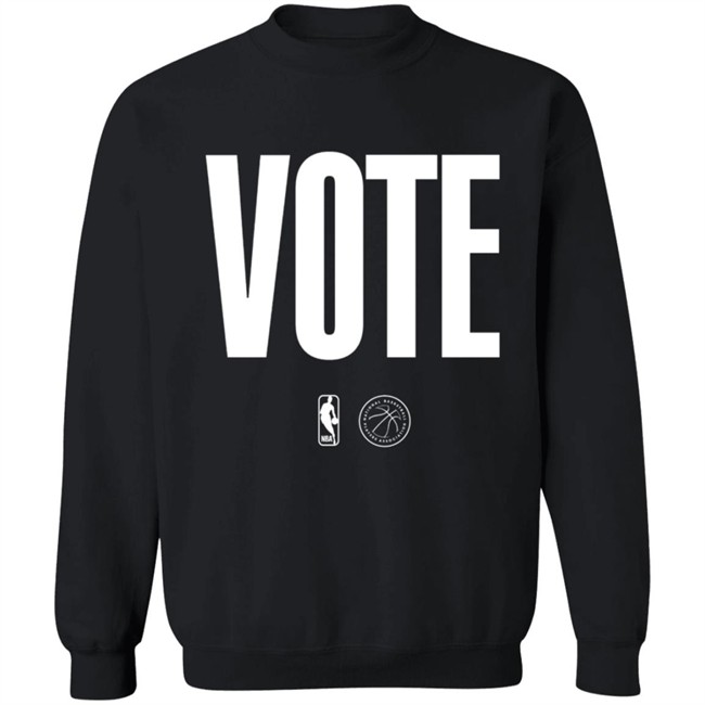 Nba Vote T Shirt Hoodie Nba Vote T Shirt Hoodie