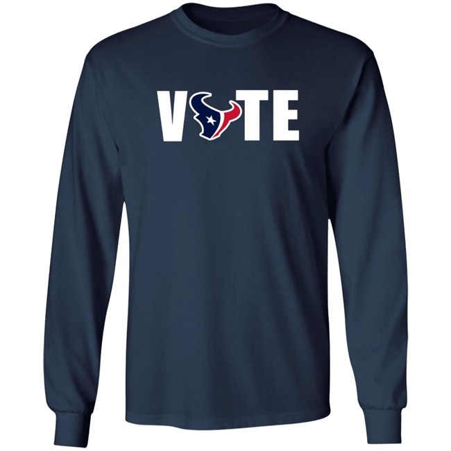 Vote Houston Texans T Shirt Hoodie Vote Houston Texans T Shirt Hoodie