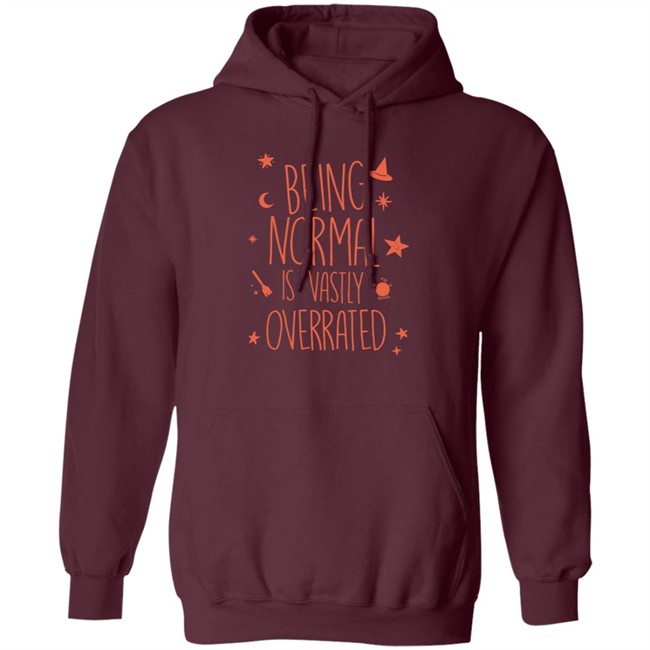 Being Normal Is Vastly Overrated Funny Halloween T Shirt Being Normal Is Vastly Overrated Funny Halloween T Shirt
