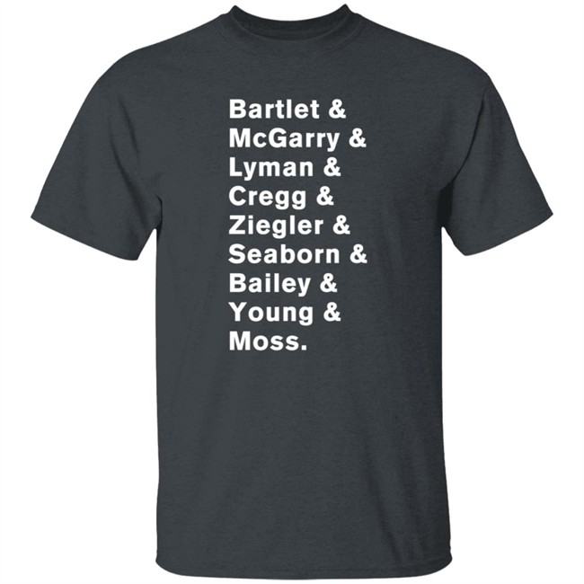 Pop Threads President Bartlet & Staff List Of Names Graphic T Shirt Bartlet Mcgarry Lyman Cregg The West Wing T Shirt Hoodie Pop Threads President Bartlet & Staff List Of Names Graphic T Shirt Bartlet Mcgarry Lyman Cregg The West Wing T Shirt Hoodie