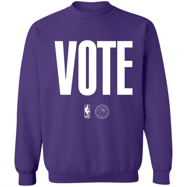 Nba Vote T Shirt Hoodie Nba Vote T Shirt Hoodie