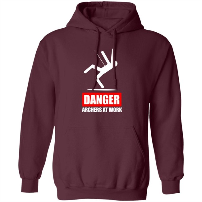 Lancaster Archery Supply Danger Archers At Work Tee Shirt Lancaster Archery Supply Danger Archers At Work Tee Shirt