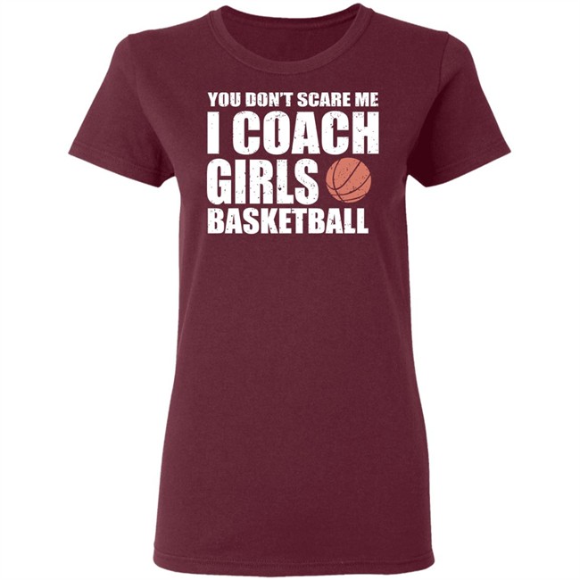 I Coach Girls Basketball Shirt I Coach Girls Basketball Shirt