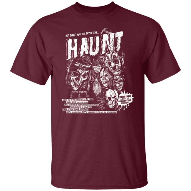 We Dare You To Enter The Hount Halloween Tee Shirt We Dare You To Enter The Hount Halloween Tee Shirt