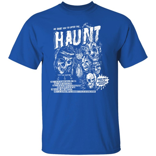 We Dare You To Enter The Hount Halloween Tee Shirt We Dare You To Enter The Hount Halloween Tee Shirt