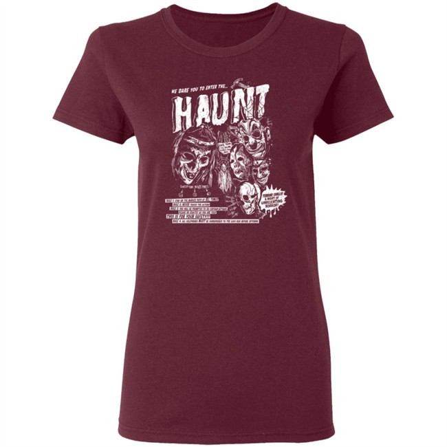 We Dare You To Enter The Hount Halloween Tee Shirt We Dare You To Enter The Hount Halloween Tee Shirt