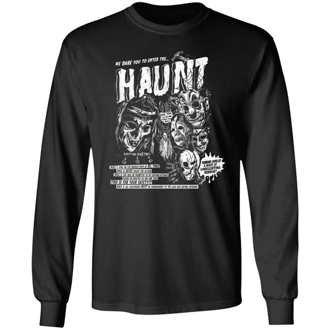We Dare You To Enter The Hount Halloween Tee Shirt We Dare You To Enter The Hount Halloween Tee Shirt