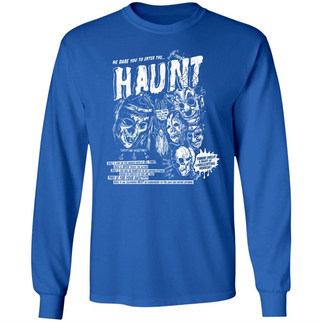 We Dare You To Enter The Hount Halloween Tee Shirt We Dare You To Enter The Hount Halloween Tee Shirt