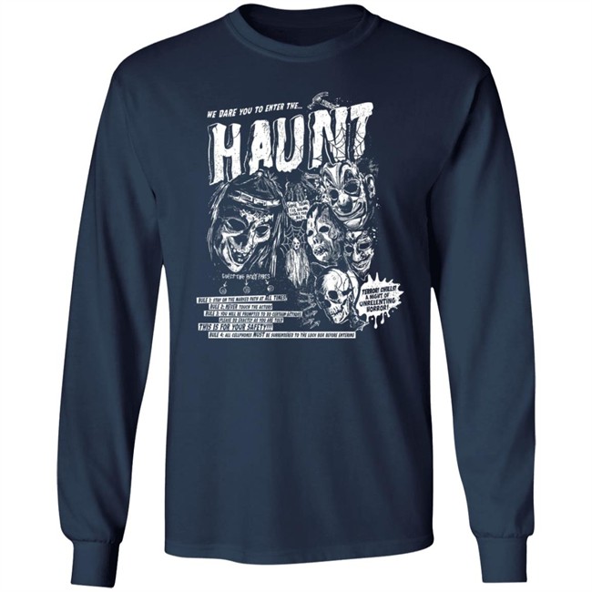 We Dare You To Enter The Hount Halloween Tee Shirt We Dare You To Enter The Hount Halloween Tee Shirt