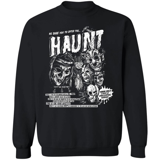 We Dare You To Enter The Hount Halloween Tee Shirt We Dare You To Enter The Hount Halloween Tee Shirt