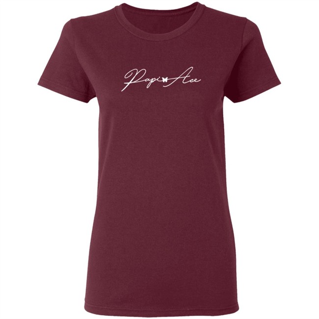 Papi Ace Logo Tee Shirt Papi Ace Logo Tee Shirt