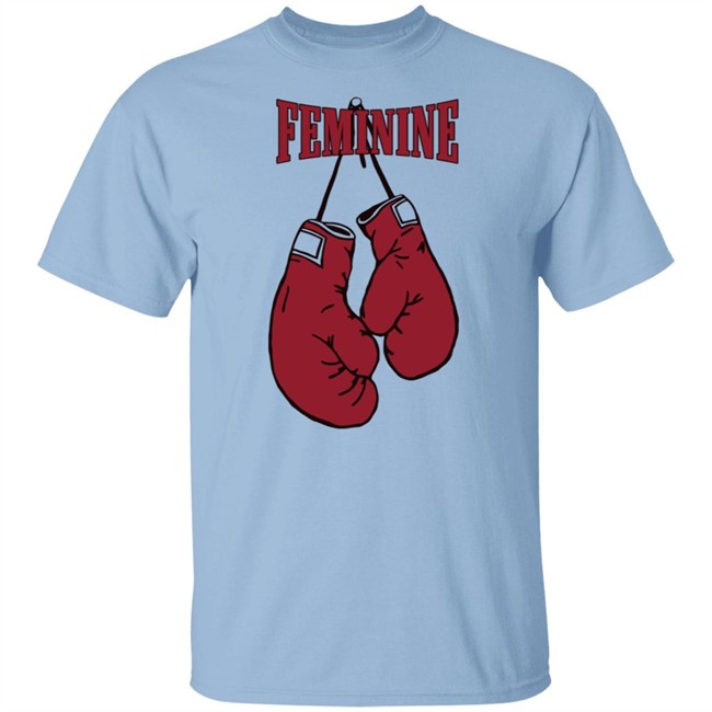 Hayley Feminine Boxing Gloves Tee Shirt Hayley Feminine Boxing Gloves Tee Shirt