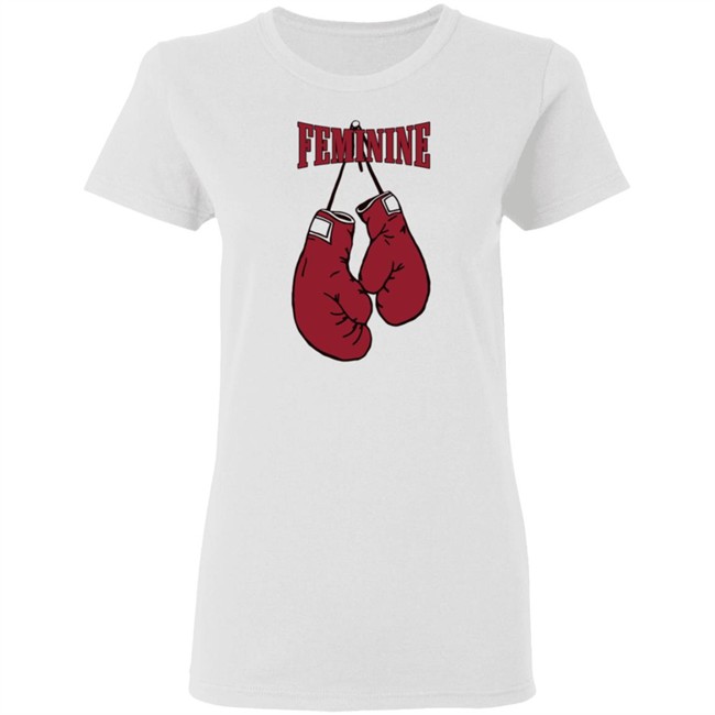 Hayley Feminine Boxing Gloves Tee Shirt Hayley Feminine Boxing Gloves Tee Shirt