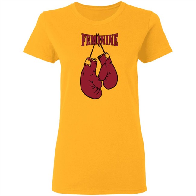 Hayley Feminine Boxing Gloves Tee Shirt Hayley Feminine Boxing Gloves Tee Shirt