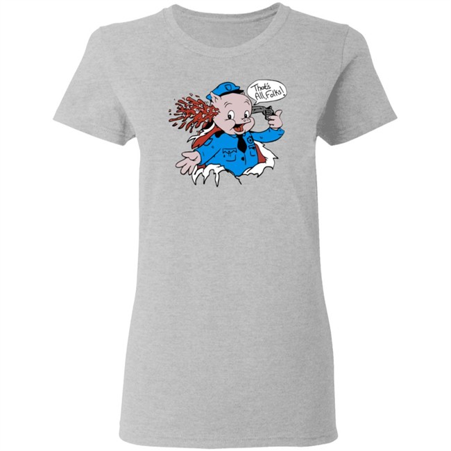 Joe Joegan Porky Pig Thats All Folks Shirt Joe Joegan Porky Pig Thats All Folks Shirt