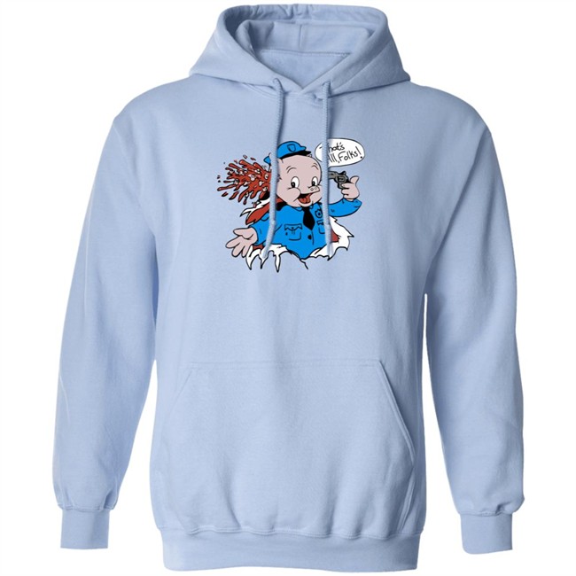 Joe Joegan Porky Pig Thats All Folks Shirt Joe Joegan Porky Pig Thats All Folks Shirt