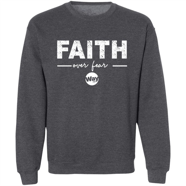 The Wally Show Faith Over Fear Tee Shirt The Wally Show Faith Over Fear Tee Shirt