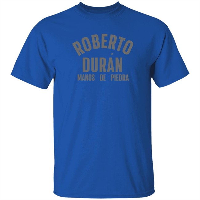 Roberto Duran Manos de Piedra Long Sleeve T Shirt Roberto Duran Manos de Piedra Long Sleeve T Shirt