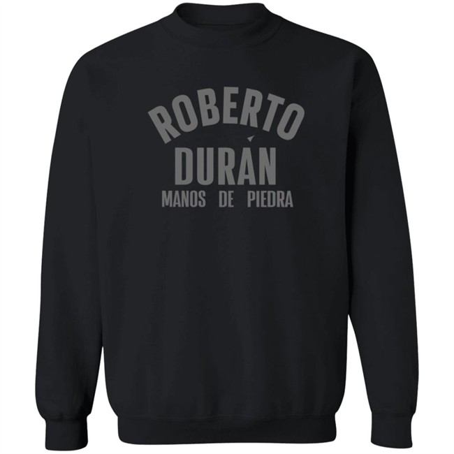 Roberto Duran Manos de Piedra Long Sleeve T Shirt Roberto Duran Manos de Piedra Long Sleeve T Shirt