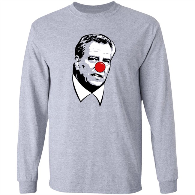 Barstool Merch Bill De Blasio Clown Nose T Shirt Barstool Merch Bill De Blasio Clown Nose T Shirt