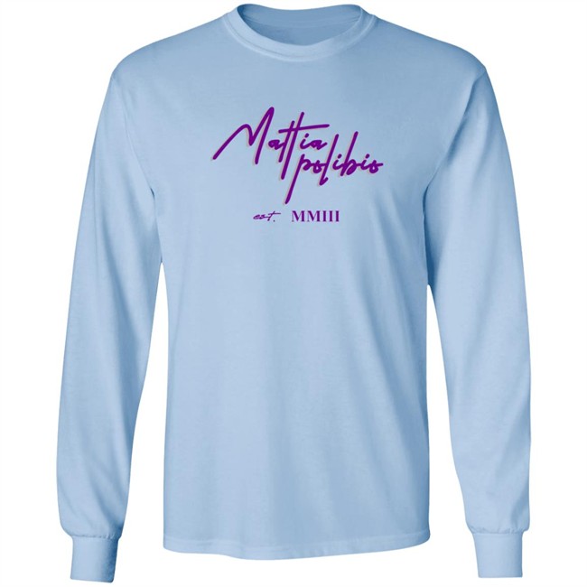 Mattia Polibio Merch Logo Shirt Mattia Polibio Merch Logo Shirt