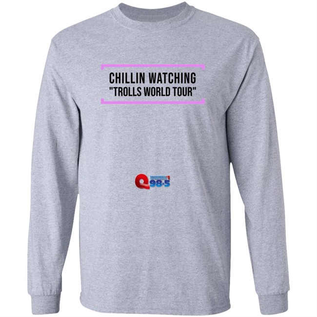 Chillin Watching Trolls World Tour Tee Shirt Chillin Watching Trolls World Tour Tee Shirt
