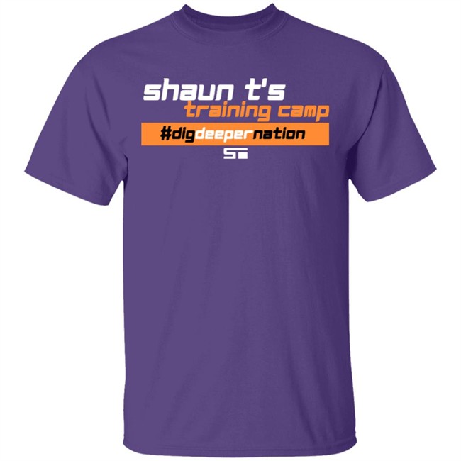 Shaun T ST Training Camp Shirt Hoodie Shaun T ST Training Camp Shirt Hoodie