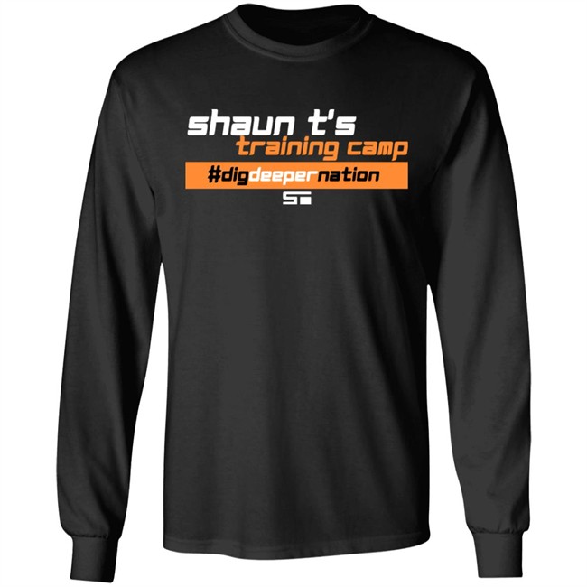 Shaun T ST Training Camp Shirt Hoodie Shaun T ST Training Camp Shirt Hoodie