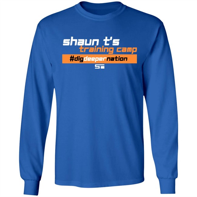 Shaun T ST Training Camp Shirt Hoodie Shaun T ST Training Camp Shirt Hoodie