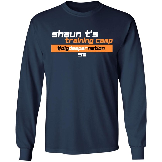Shaun T ST Training Camp Shirt Hoodie Shaun T ST Training Camp Shirt Hoodie