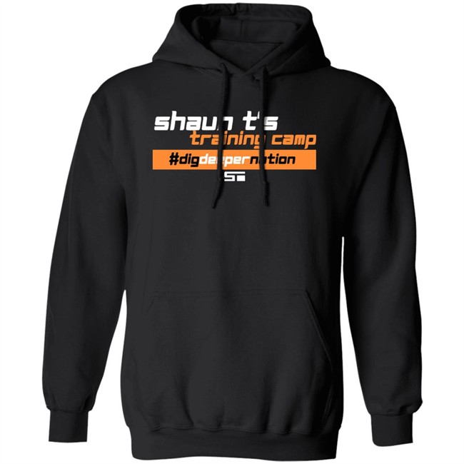 Shaun T ST Training Camp Shirt Hoodie Shaun T ST Training Camp Shirt Hoodie