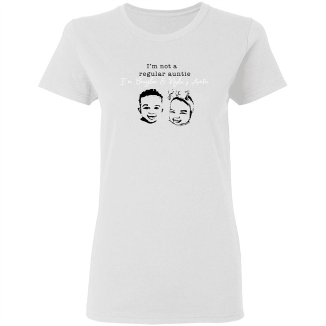 Braylon Nyla Long Sleeve T Shirt I'm Not A Regular Auntie I’M Braylon And Nyla’S Auntie Shirt Braylon Nyla Long Sleeve T Shirt I'm Not A Regular Auntie I’M Braylon And Nyla’S Auntie Shirt