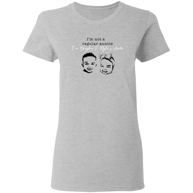 Braylon Nyla Long Sleeve T Shirt I'm Not A Regular Auntie I’M Braylon And Nyla’S Auntie Shirt Braylon Nyla Long Sleeve T Shirt I'm Not A Regular Auntie I’M Braylon And Nyla’S Auntie Shirt