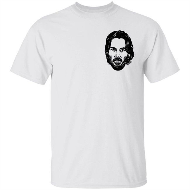 Tiff Shop Keanu Illustrated T Shirt Keanu Reeves Shirt Hoodie